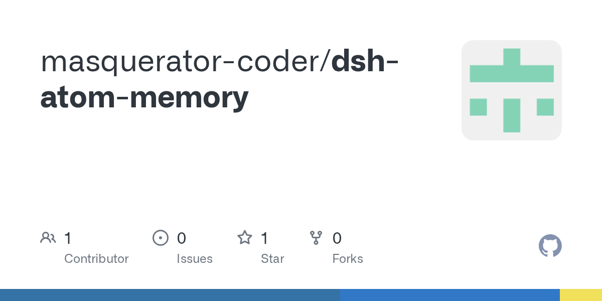 masquerator-coder/dsh-atom-memory Screenshot preview