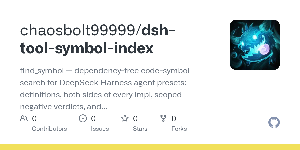 chaosbolt99999/dsh-tool-symbol-index Screenshot preview