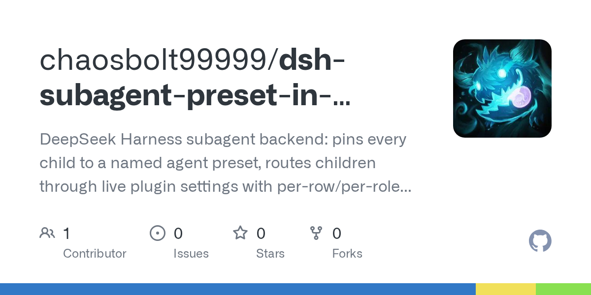 chaosbolt99999/dsh-subagent-preset-in-process Screenshot preview