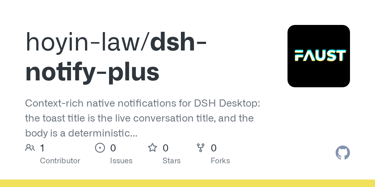 hoyin-law/dsh-notify-plus Screenshot preview