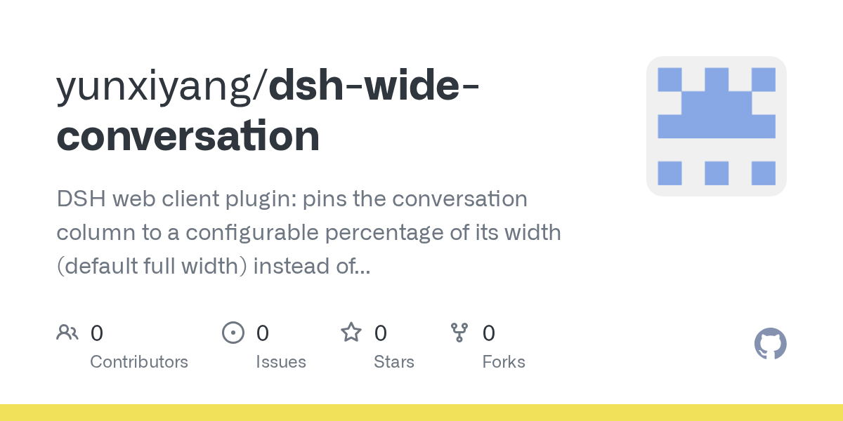 yunxiyang/dsh-wide-conversation Screenshot preview