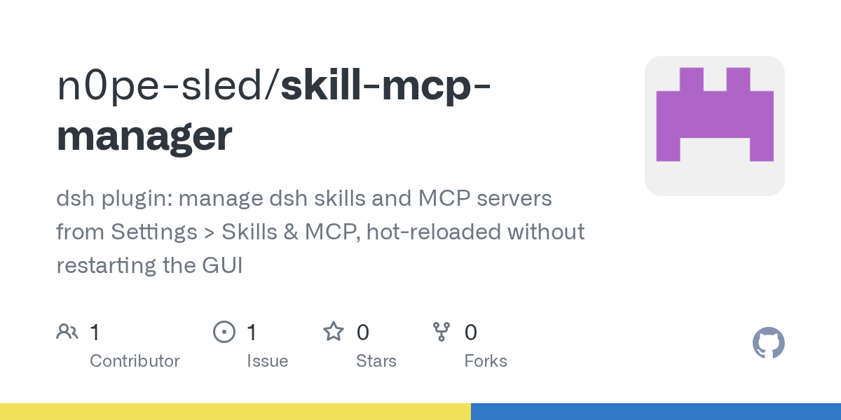n0pe-sled/skill-mcp-manager Screenshot preview