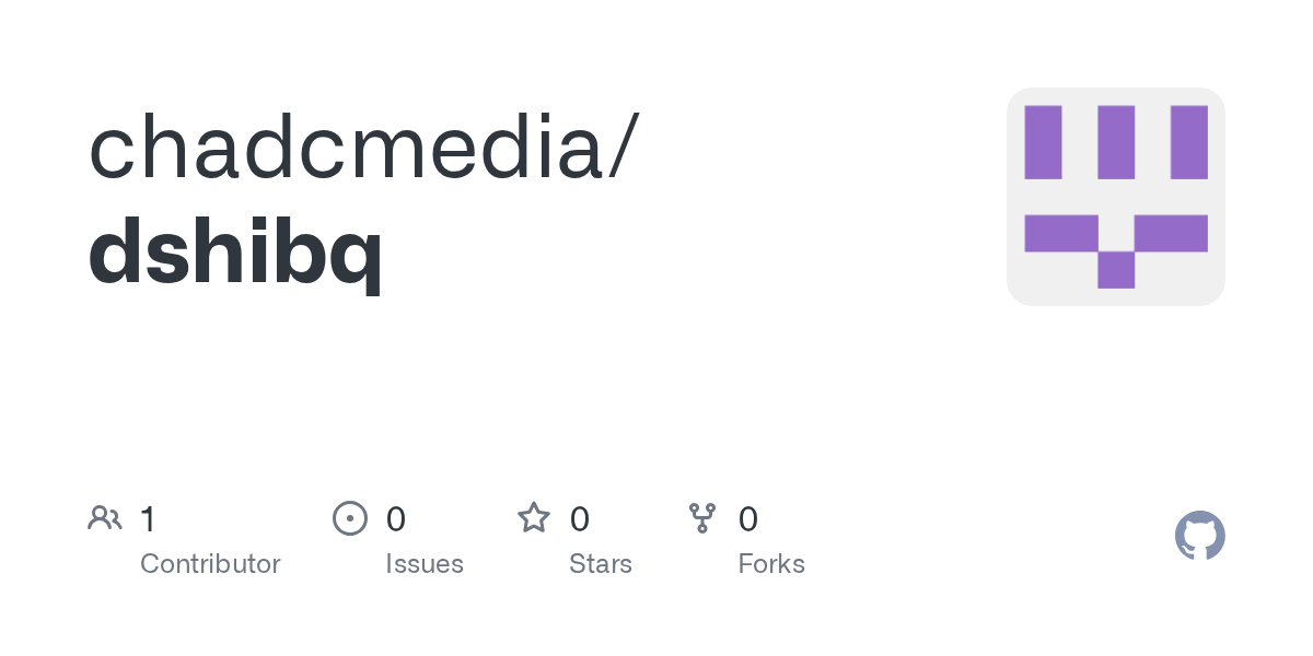 chadcmedia/dshibq Screenshot preview