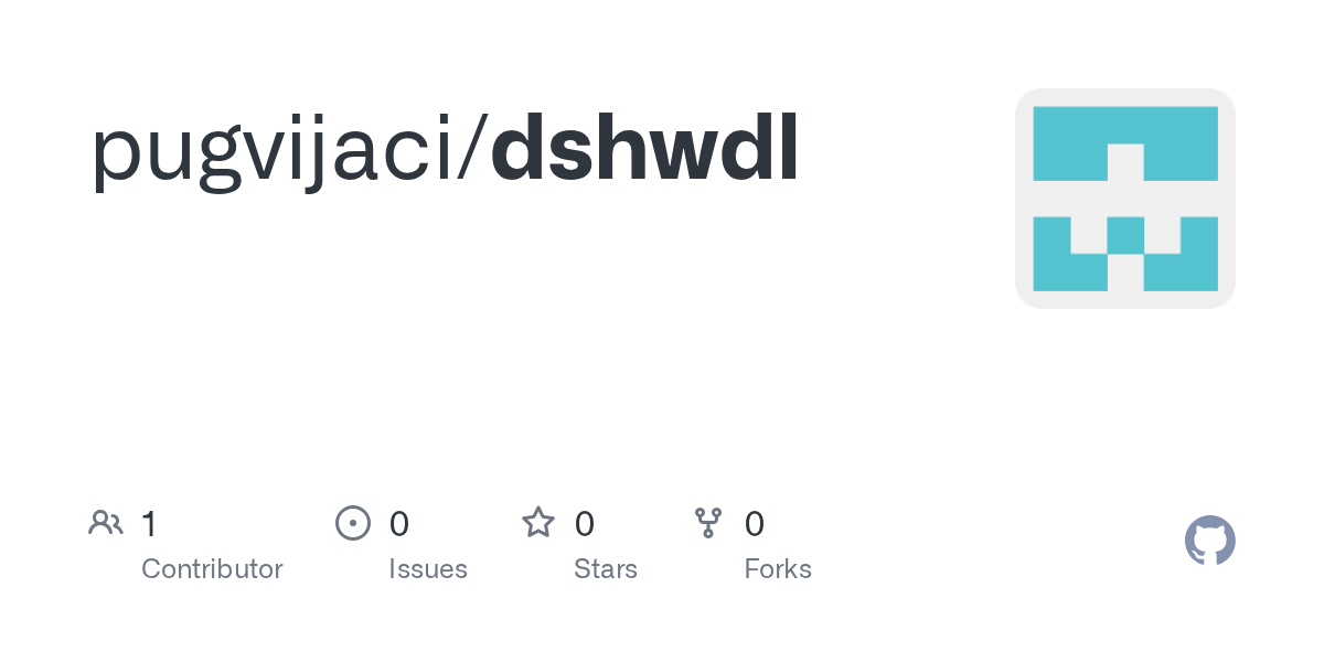 pugvijaci/dshwdl Screenshot preview