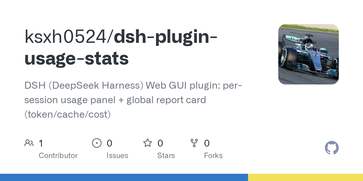 ksxh0524/dsh-plugin-usage-stats Screenshot preview