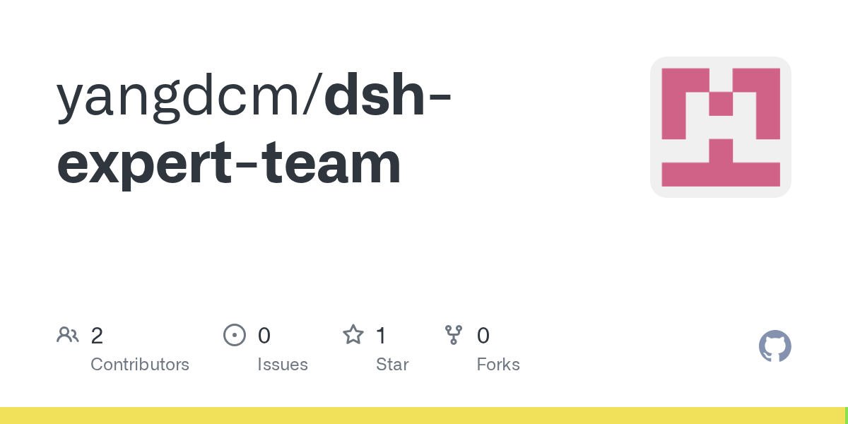 yangdcm/dsh-expert-team Screenshot preview