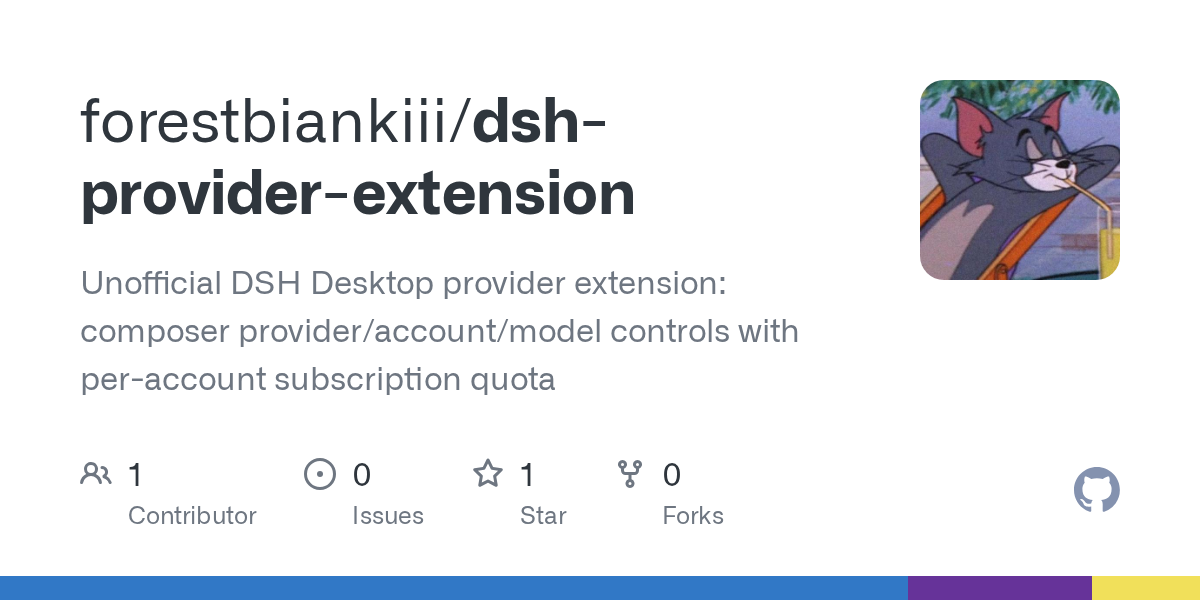 forestbiankiii/dsh-provider-extension Screenshot preview