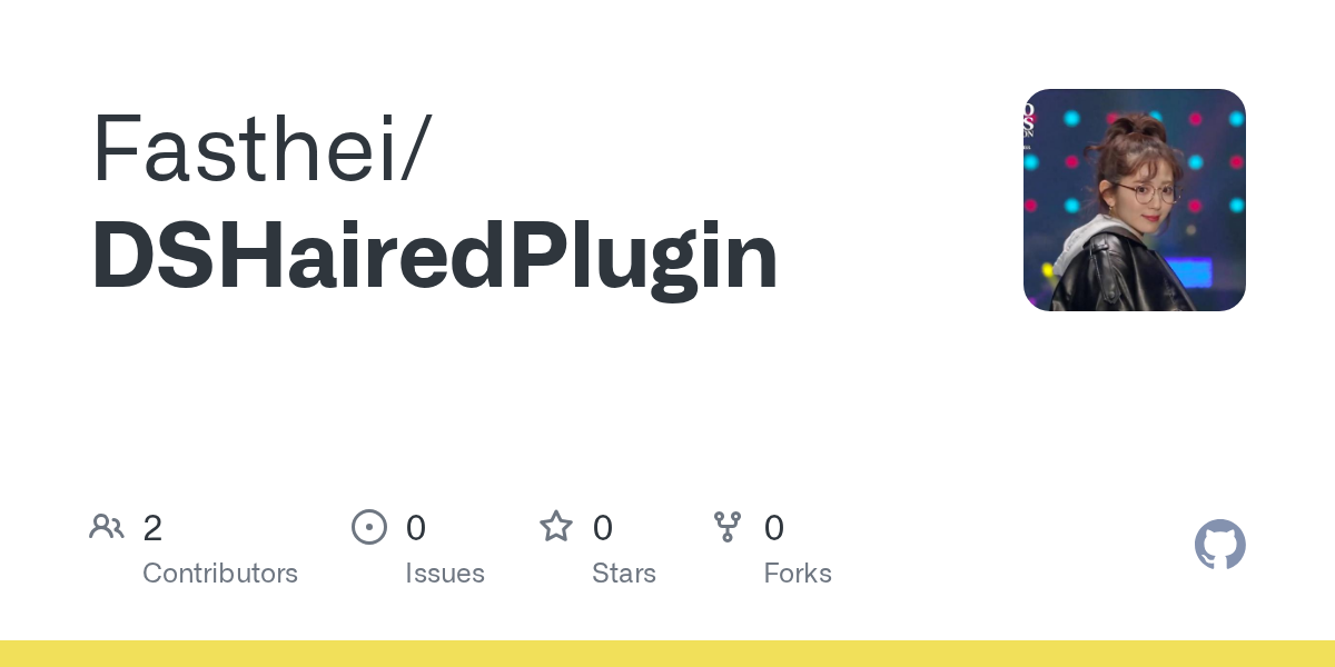 Fasthei/DSHairedPlugin Screenshot preview