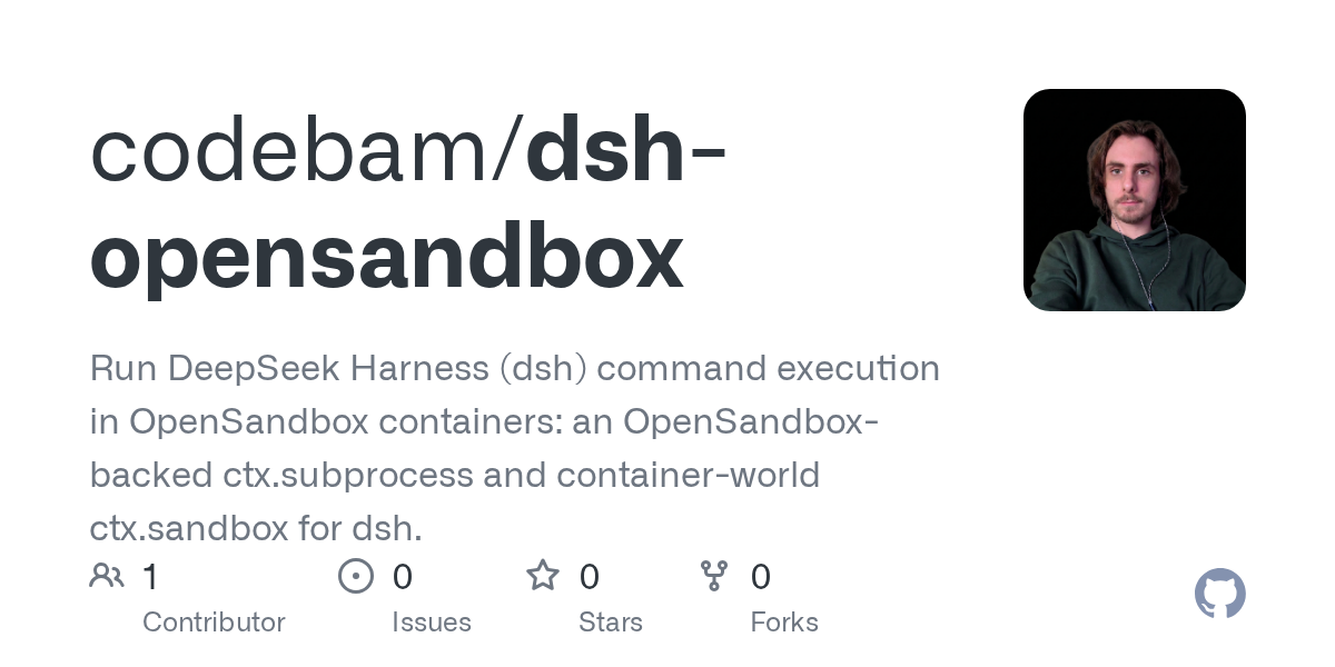 codebam/dsh-opensandbox Screenshot preview
