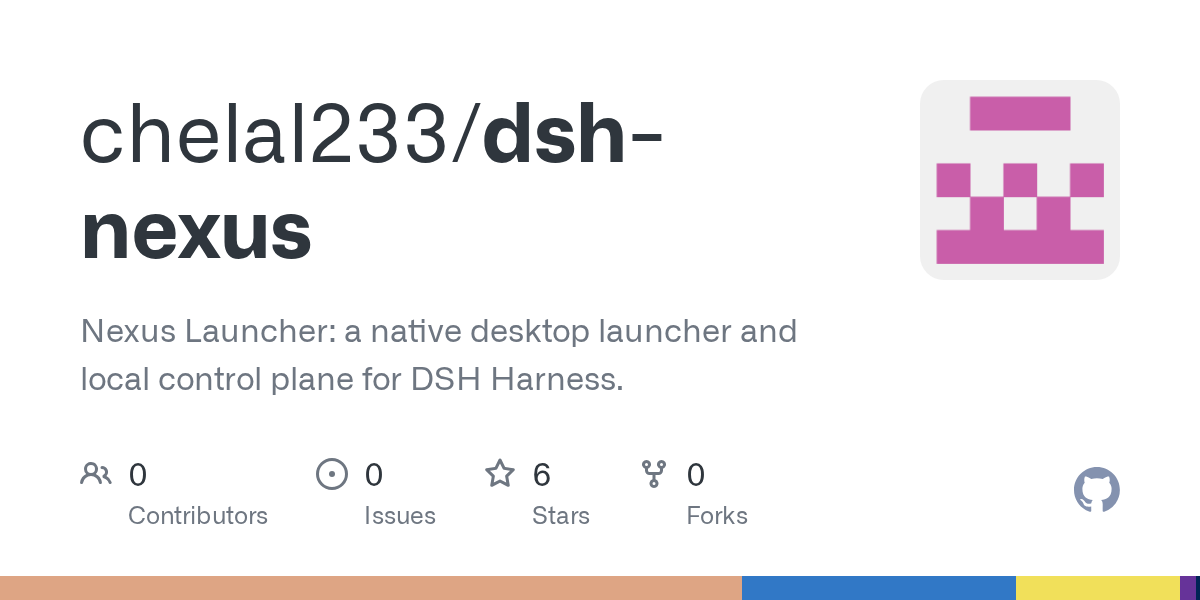 chelal233/dsh-nexus Screenshot preview