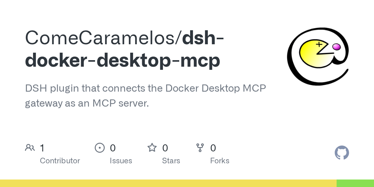 ComeCaramelos/dsh-docker-desktop-mcp Screenshot preview