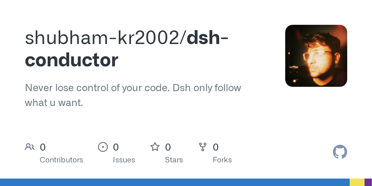 shubham-kr2002/dsh-conductor Screenshot preview