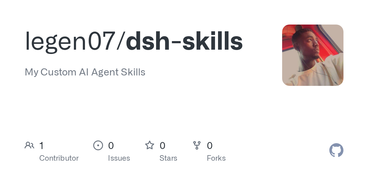 legen07/dsh-skills Screenshot preview