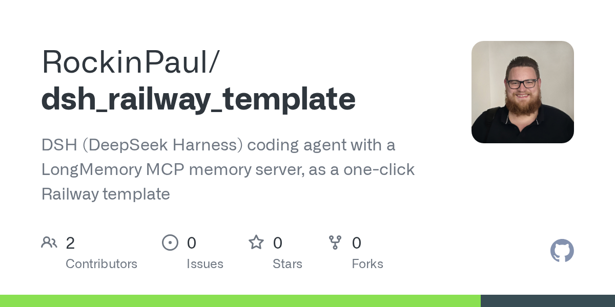 RockinPaul/dsh_railway_template Screenshot preview