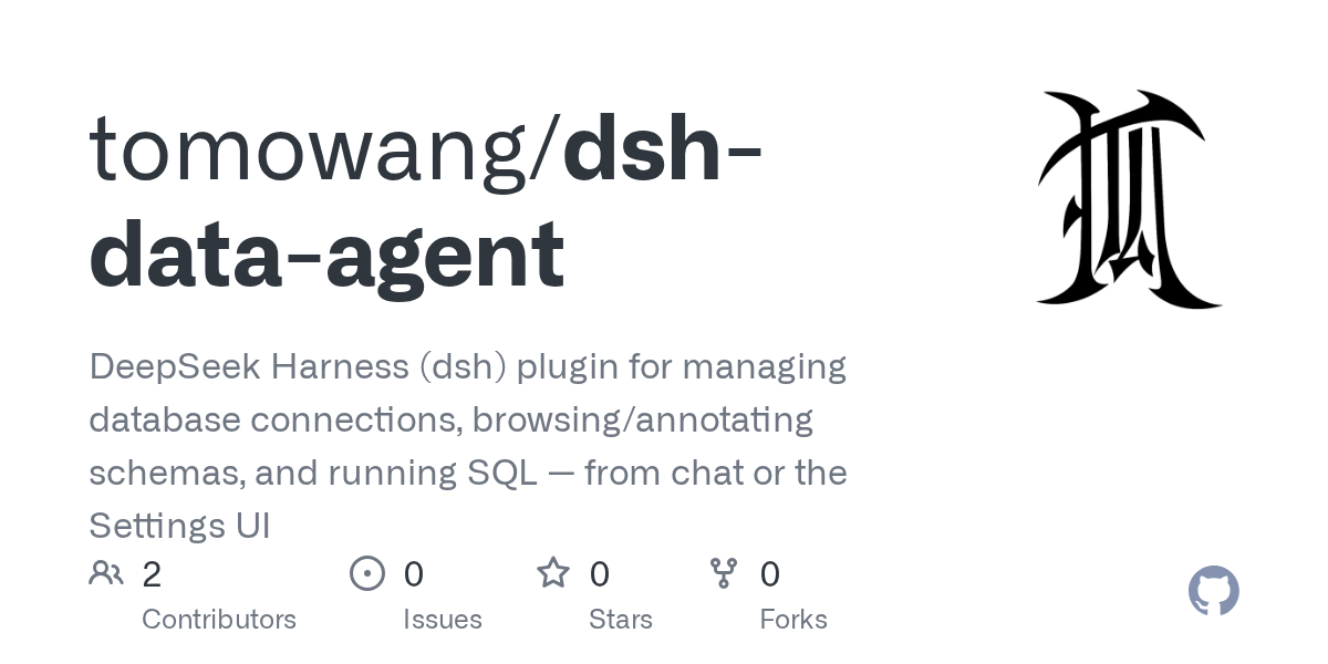 tomowang/dsh-data-agent Screenshot preview
