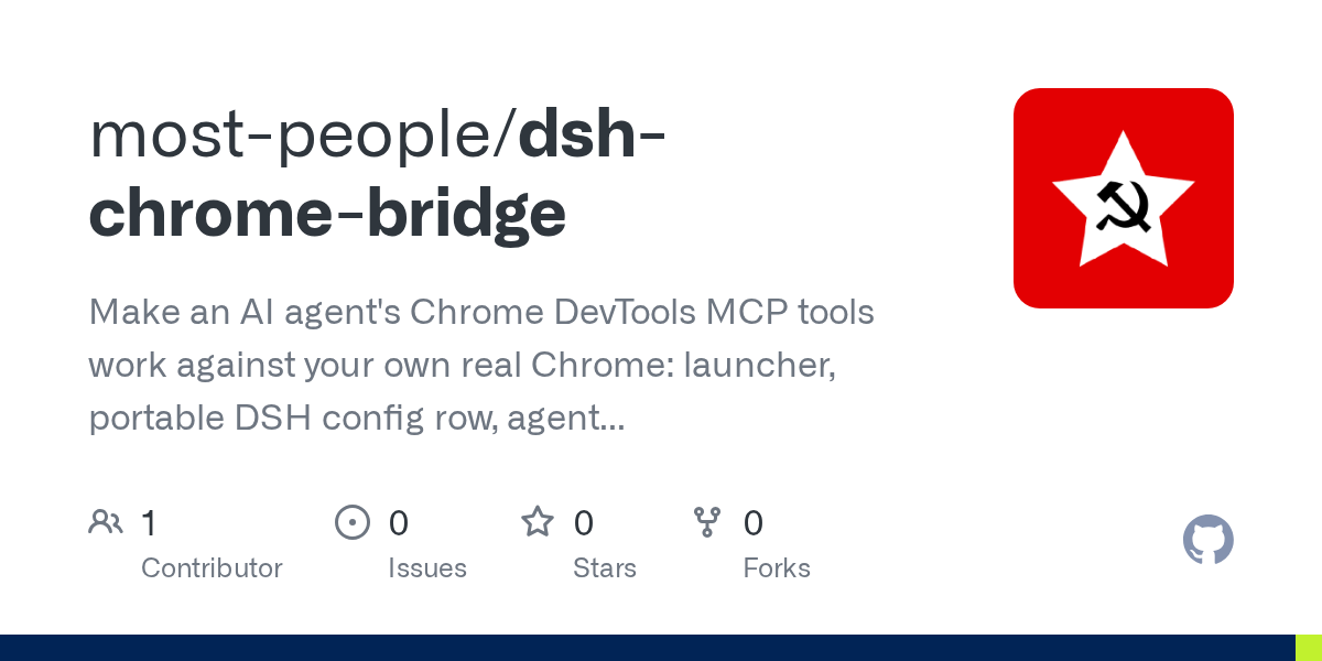 most-people/dsh-chrome-bridge Screenshot preview