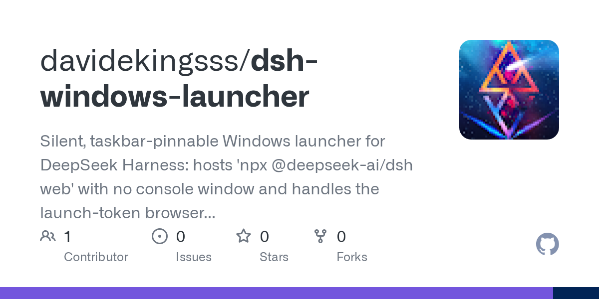 davidekingsss/dsh-windows-launcher Screenshot preview
