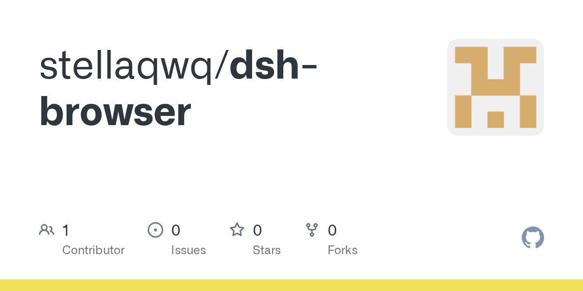 stellaqwq/dsh-browser Screenshot preview