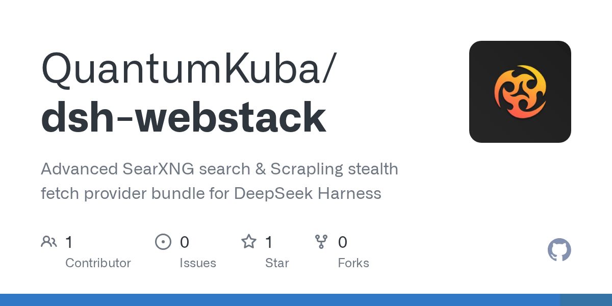 QuantumKuba/dsh-webstack Screenshot preview