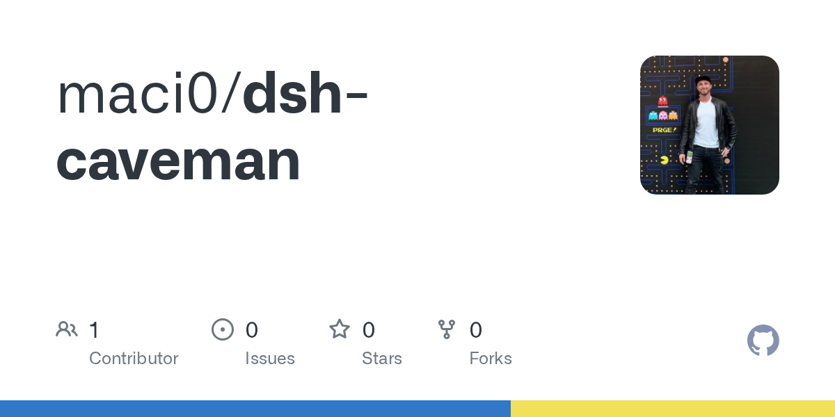 maci0/dsh-caveman Screenshot preview