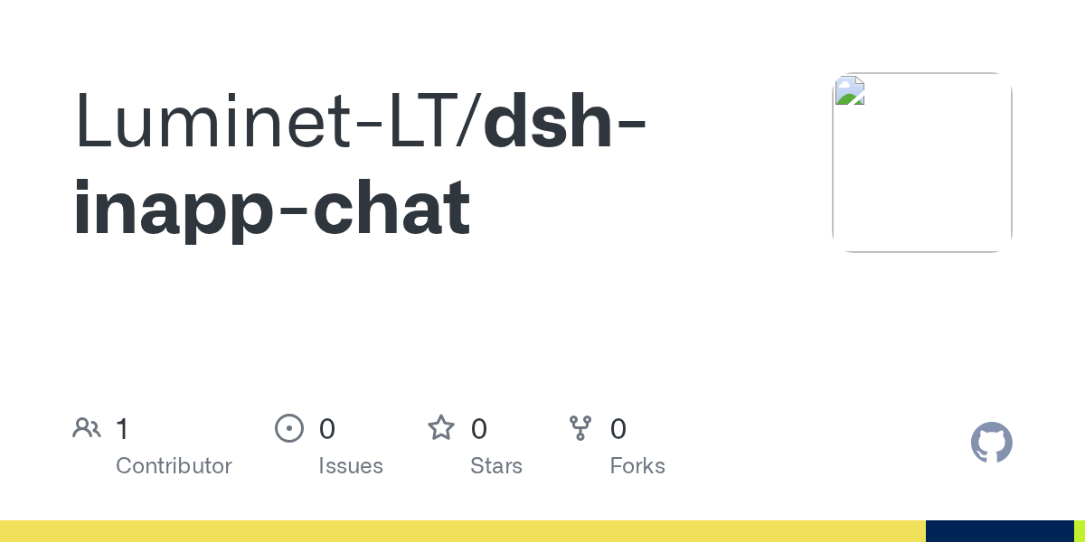 Luminet-LT/dsh-inapp-chat Screenshot preview