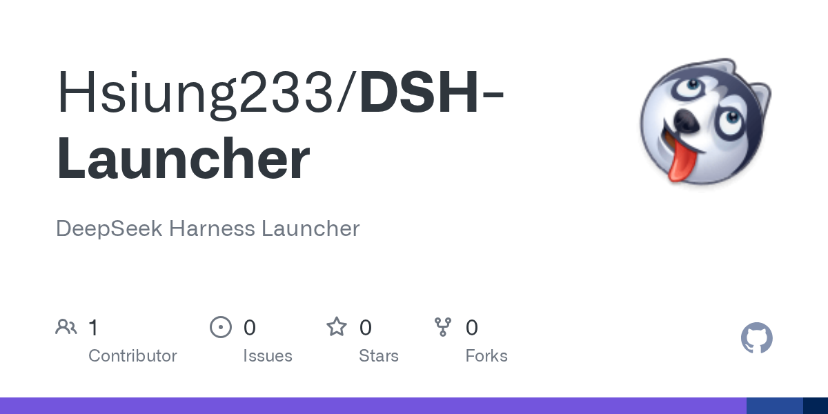 Hsiung233/DSH-Launcher Screenshot preview