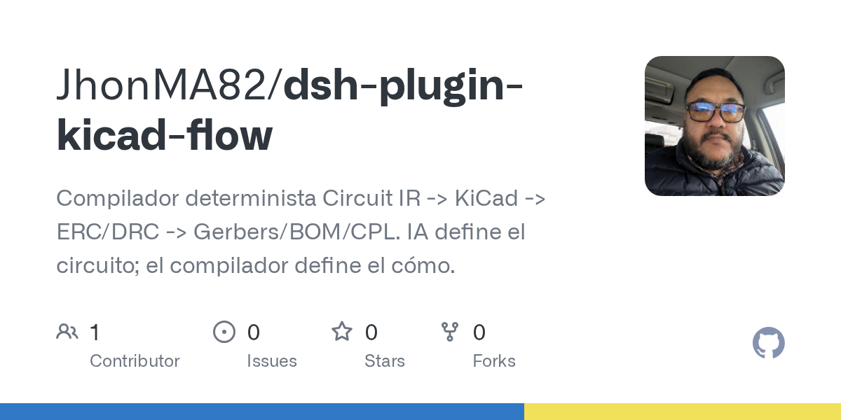 JhonMA82/dsh-plugin-kicad-flow Screenshot preview