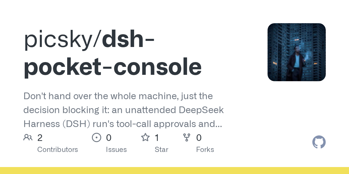 picsky/dsh-pocket-console Screenshot preview