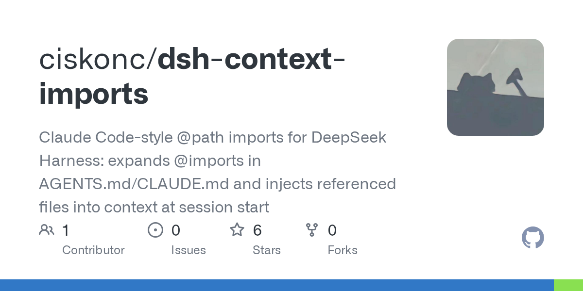 ciskonc/dsh-context-imports Screenshot preview