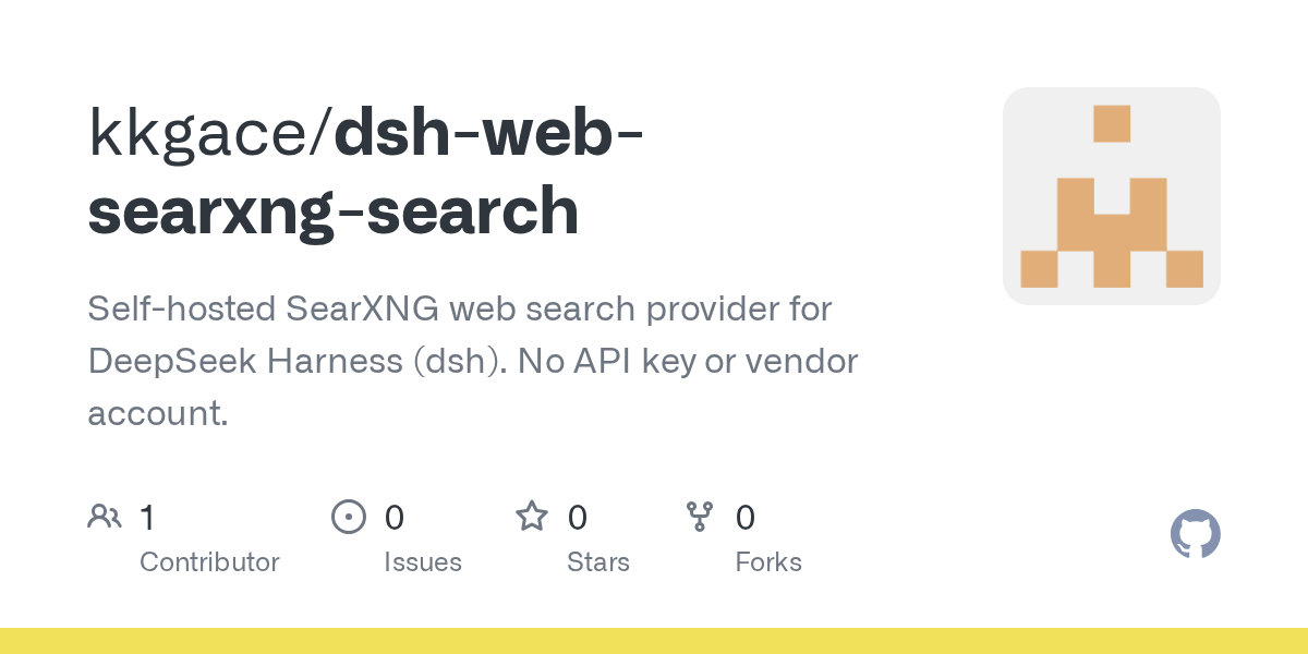 kkgace/dsh-web-searxng-search Screenshot preview