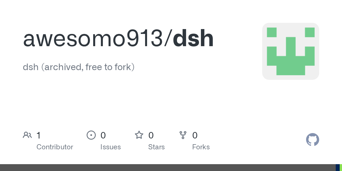 awesomo913/dsh Screenshot preview