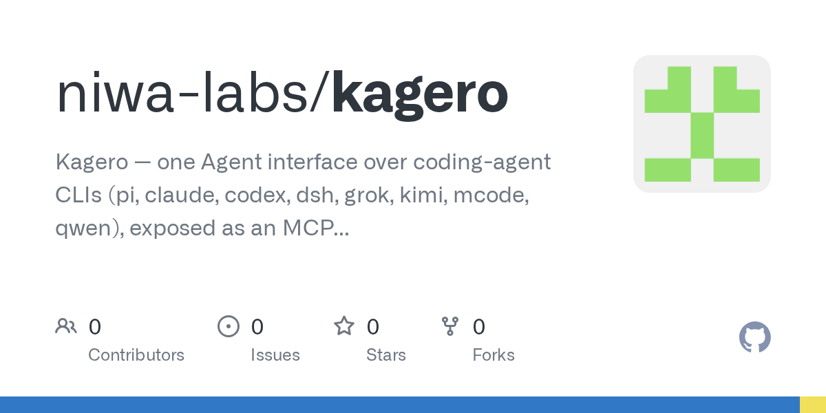 niwa-labs/kagero Screenshot preview