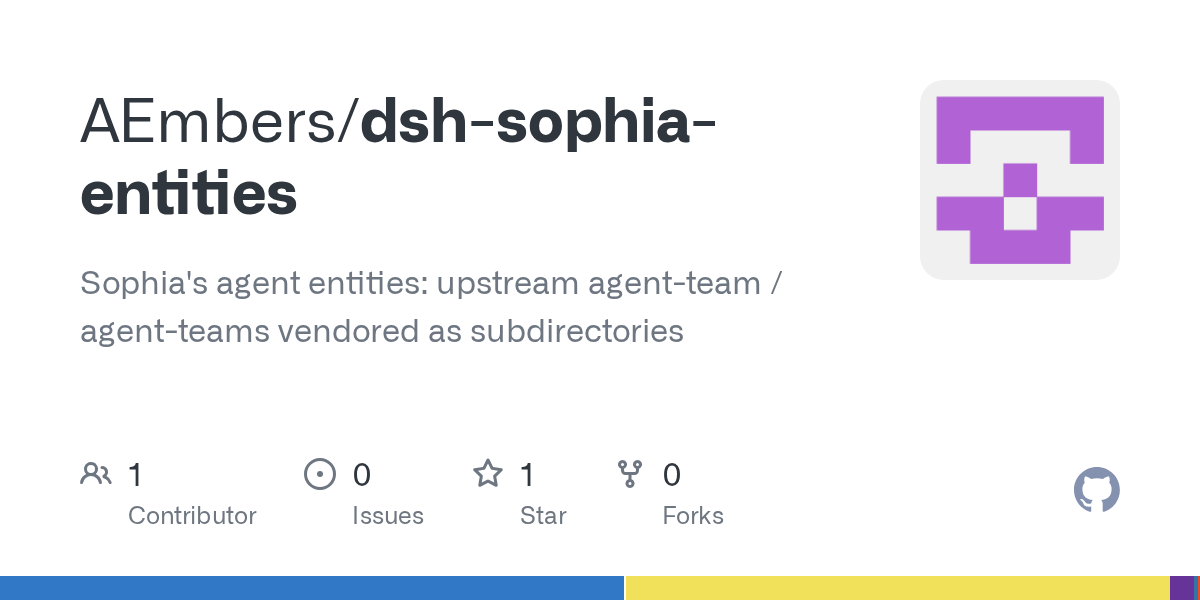 AEmbers/dsh-sophia-entities Screenshot preview