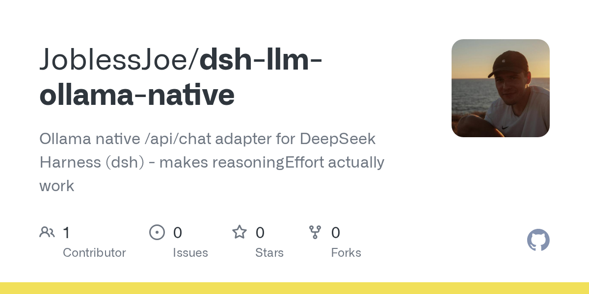 JoblessJoe/dsh-llm-ollama-native Screenshot preview