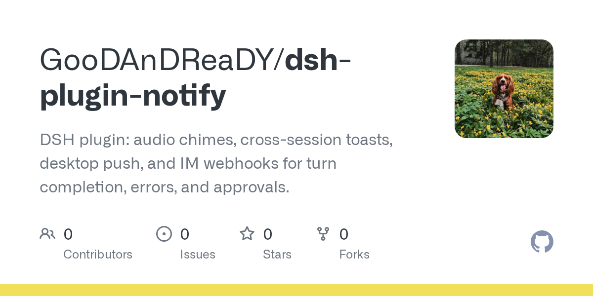GooDAnDReaDY/dsh-plugin-notify Screenshot preview