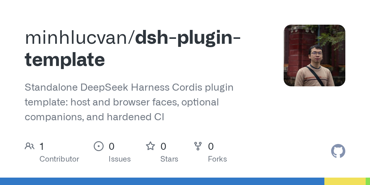 minhlucvan/dsh-plugin-template Screenshot preview