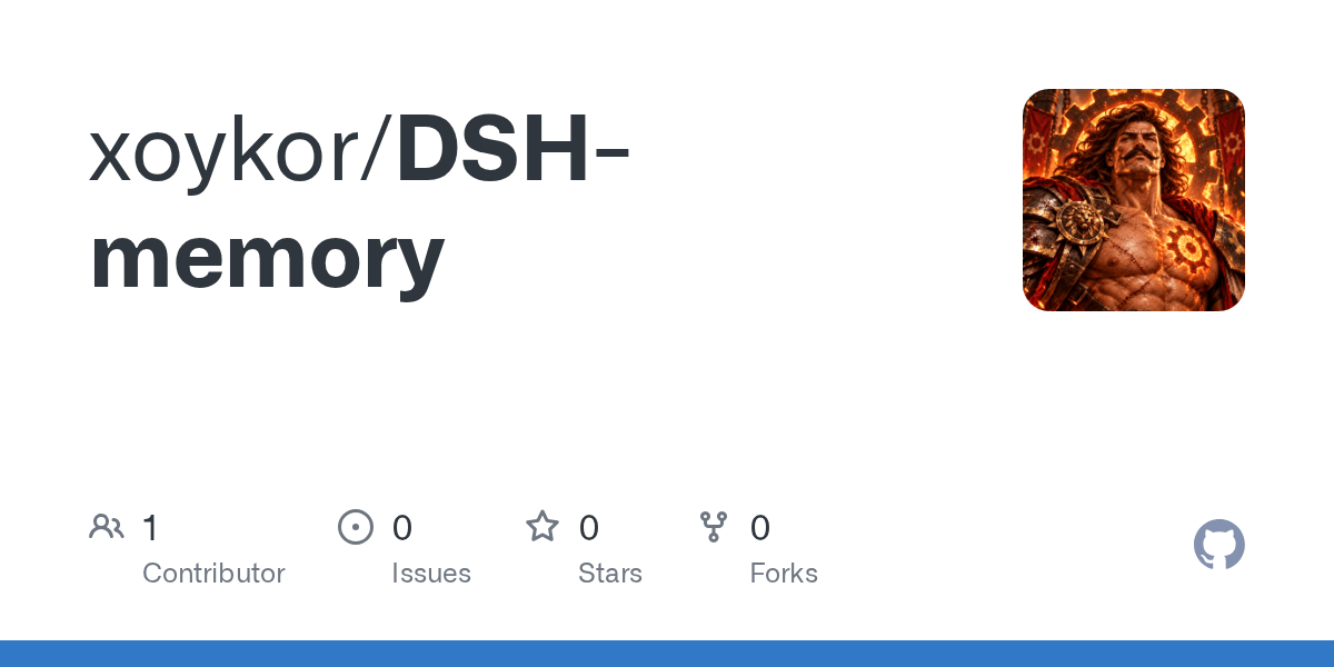 xoykor/DSH-memory Screenshot preview