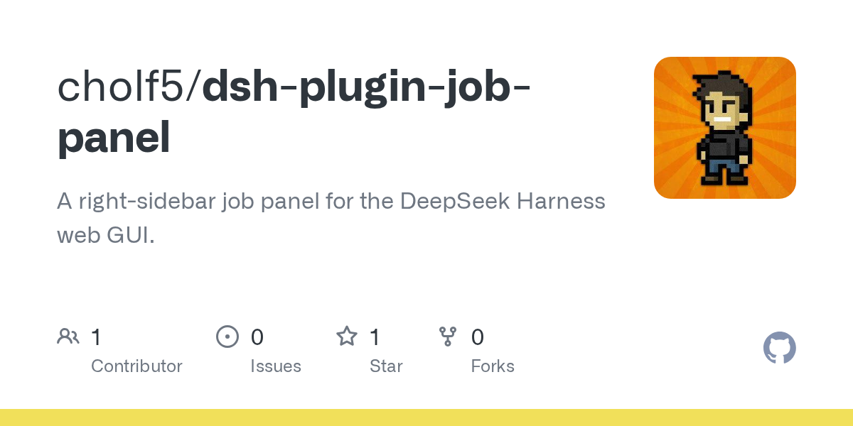 cholf5/dsh-plugin-job-panel Screenshot preview