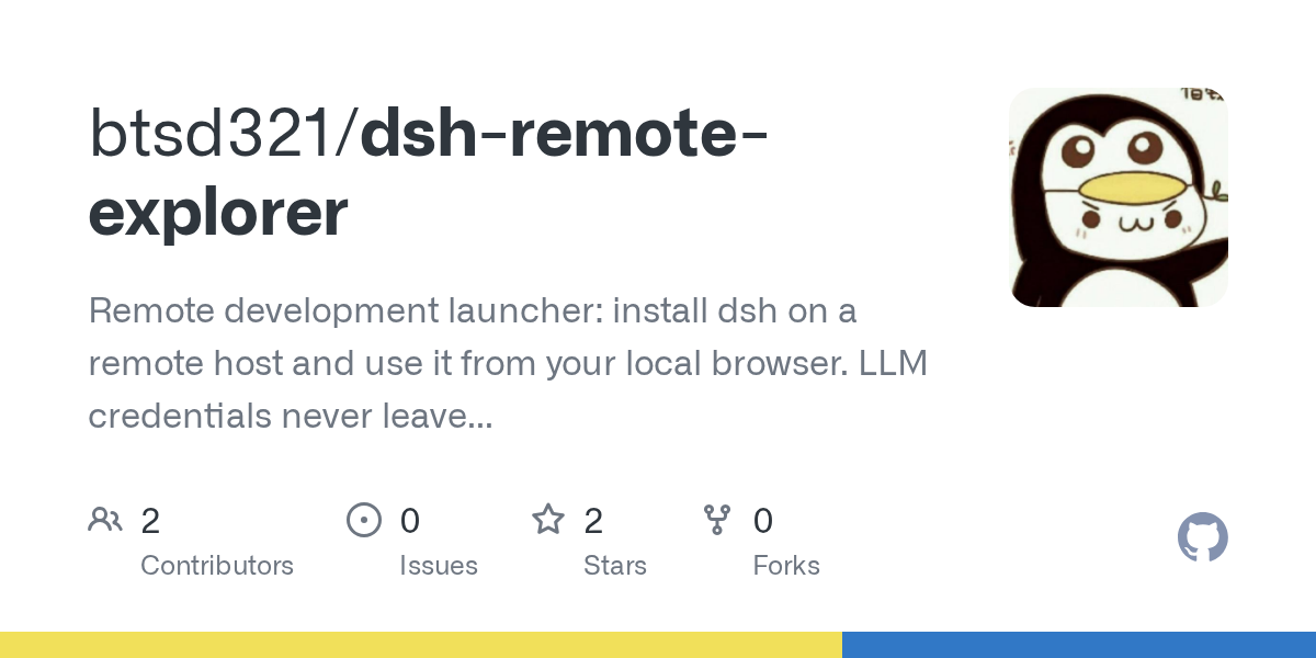 btsd321/dsh-remote-explorer Screenshot preview
