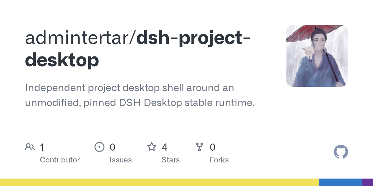 admintertar/dsh-project-desktop Screenshot preview