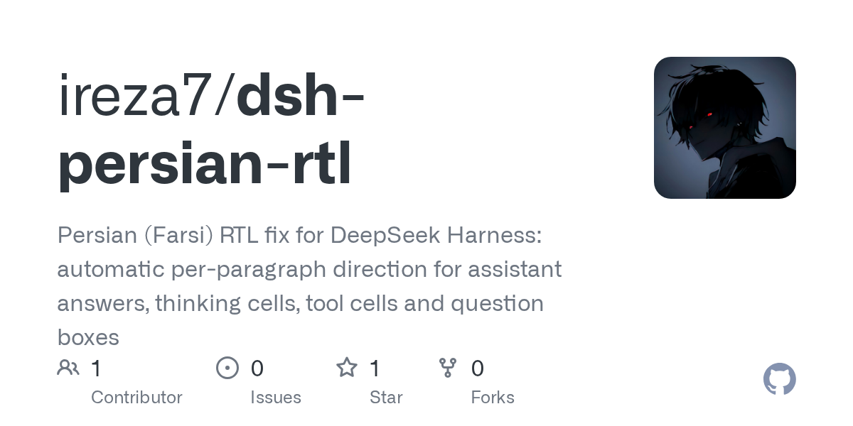 ireza7/dsh-persian-rtl Screenshot preview