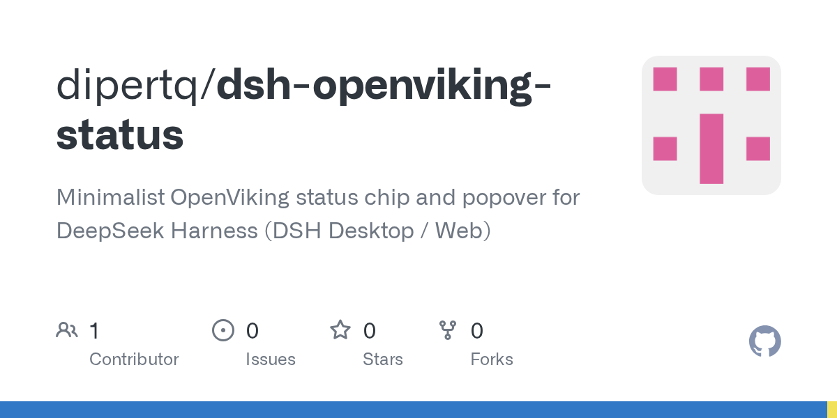 dipertq/dsh-openviking-status Screenshot preview