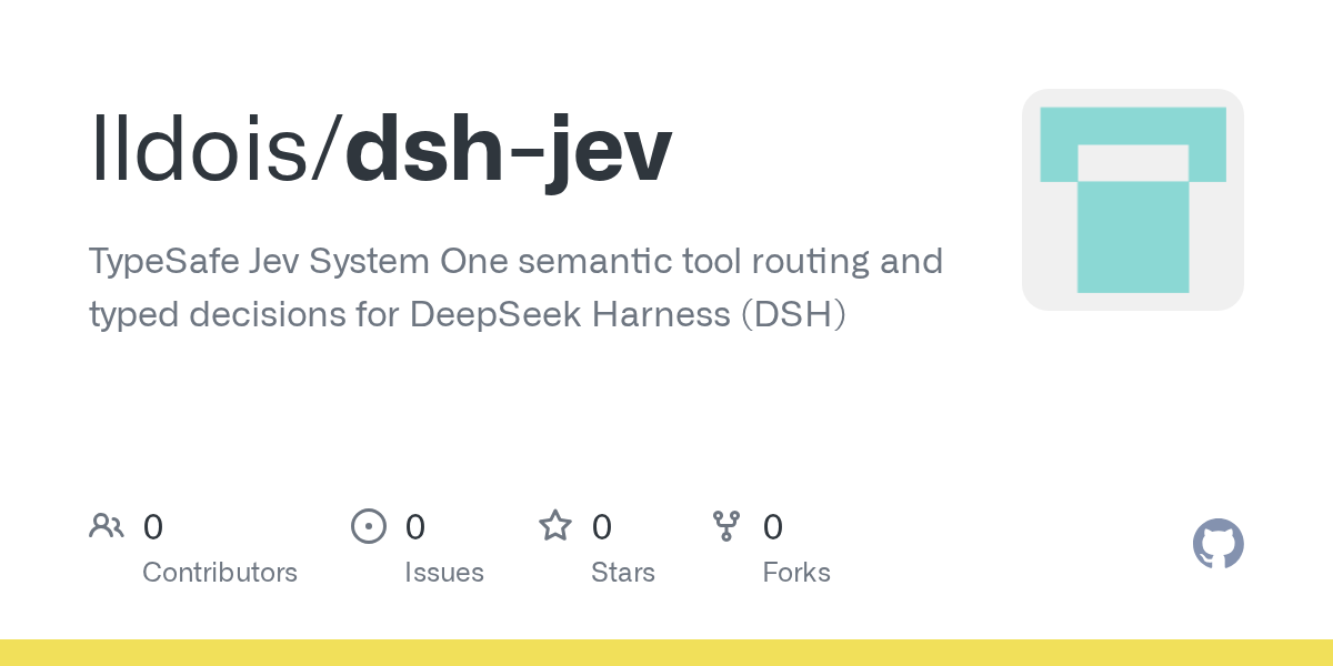 lldois/dsh-jev Screenshot preview