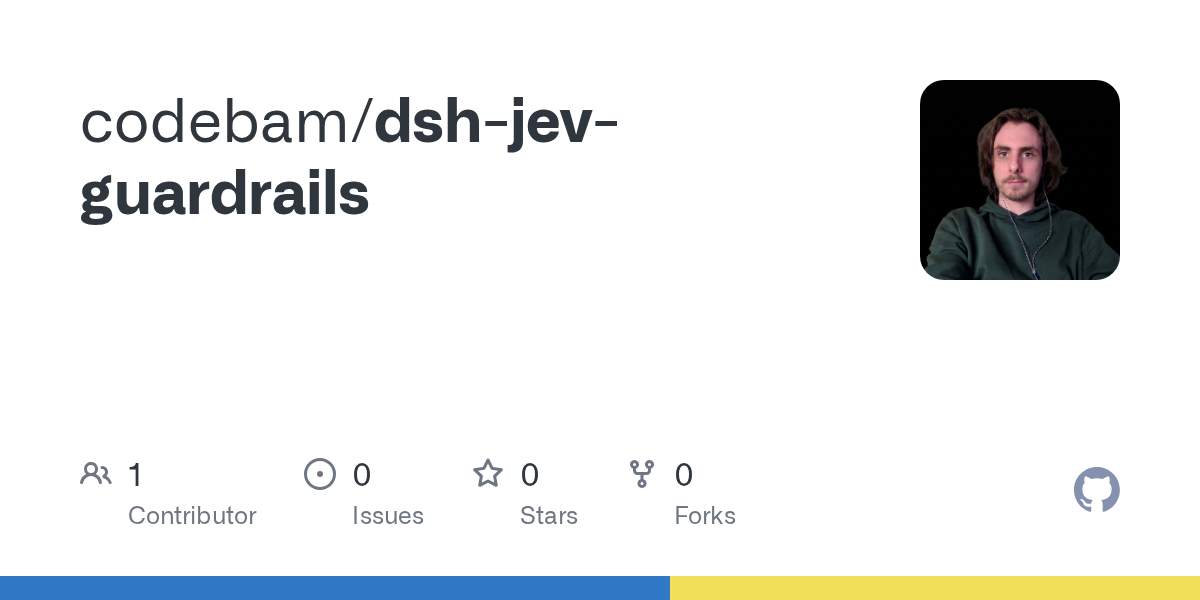 codebam/dsh-jev-guardrails Screenshot preview