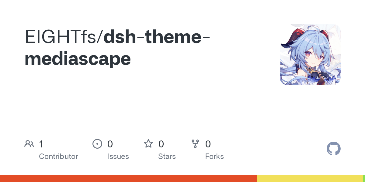 EIGHTfs/dsh-theme-mediascape Screenshot preview