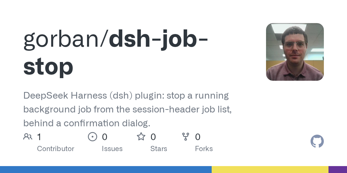 gorban/dsh-job-stop Screenshot preview