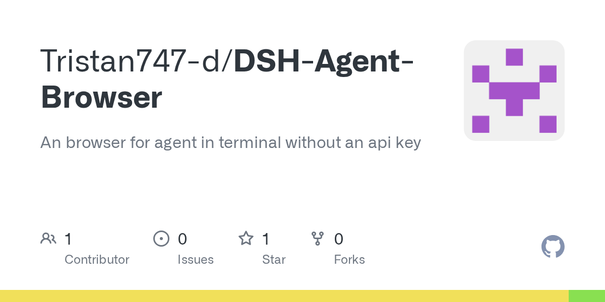 Tristan747-d/DSH-Agent-Browser Screenshot preview