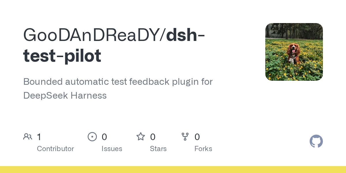 GooDAnDReaDY/dsh-test-pilot Screenshot preview