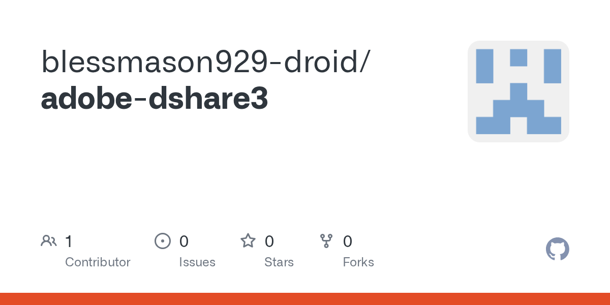 blessmason929-droid/adobe-dshare3 Screenshot preview