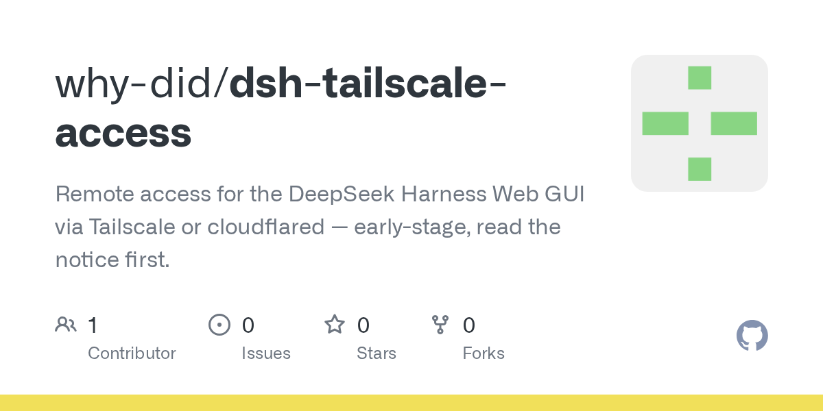 why-did/dsh-tailscale-access Screenshot preview